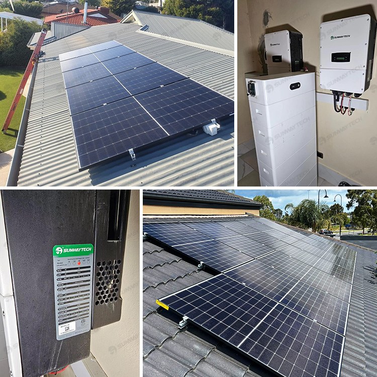 SUNWAY 3kw to 9.6kw ENERGY STORAGE SYSTEM with High Voltage Stacked Lithium Battery
