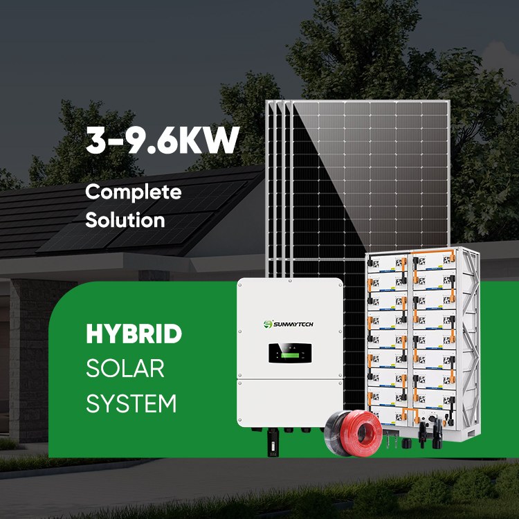 SUNWAY 3kw to 9.6kw ENERGY STORAGE SYSTEM with High Voltage Rack Mounted Lithium Battery
