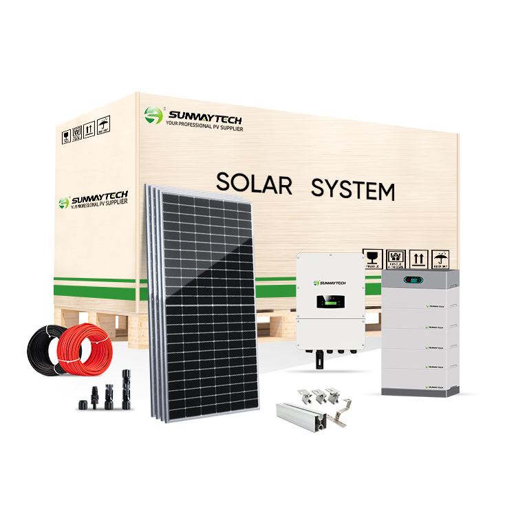 SUNWAY 3kw to 9.6kw ENERGY STORAGE SYSTEM with High Voltage Stacked Lithium Battery