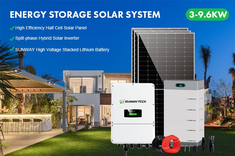 3kw to 9.6kw ENERGY STORAGE SYSTEM with High Voltage Stacked Lithium Battery