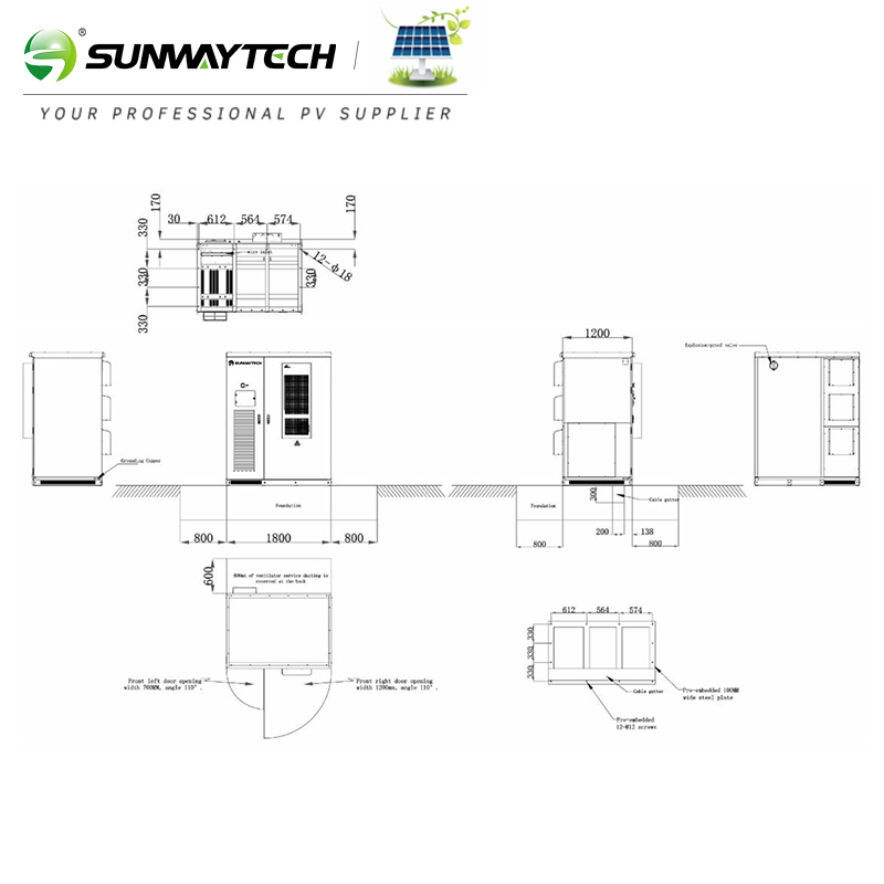 SUNWAY 100KW 215KWH ESS