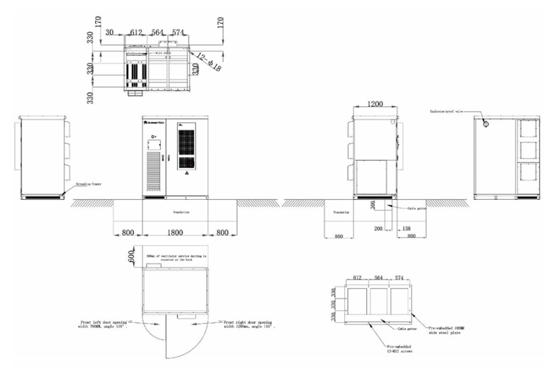 SUNWAY 100KW 232KWH ESS39