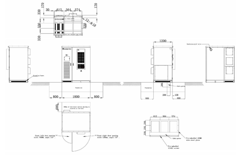 SUNWAY 100KW 261KWH ESS8