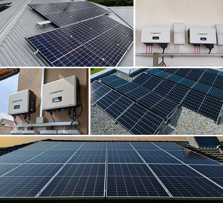 SUNWAY 30-60kW Grid-Tied Solar Kit EU Version