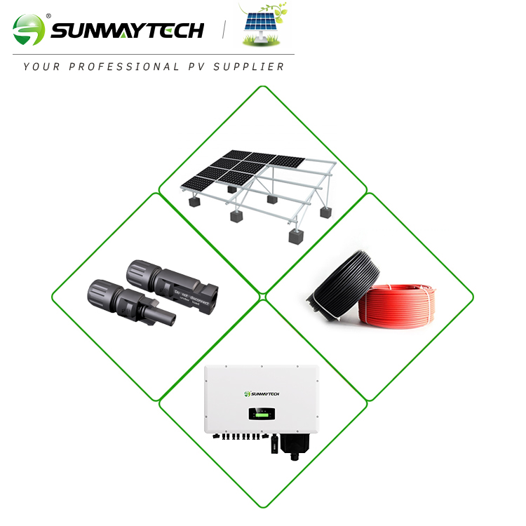 SUNWAY 30-60kW Grid-Tied Solar Kit US Version