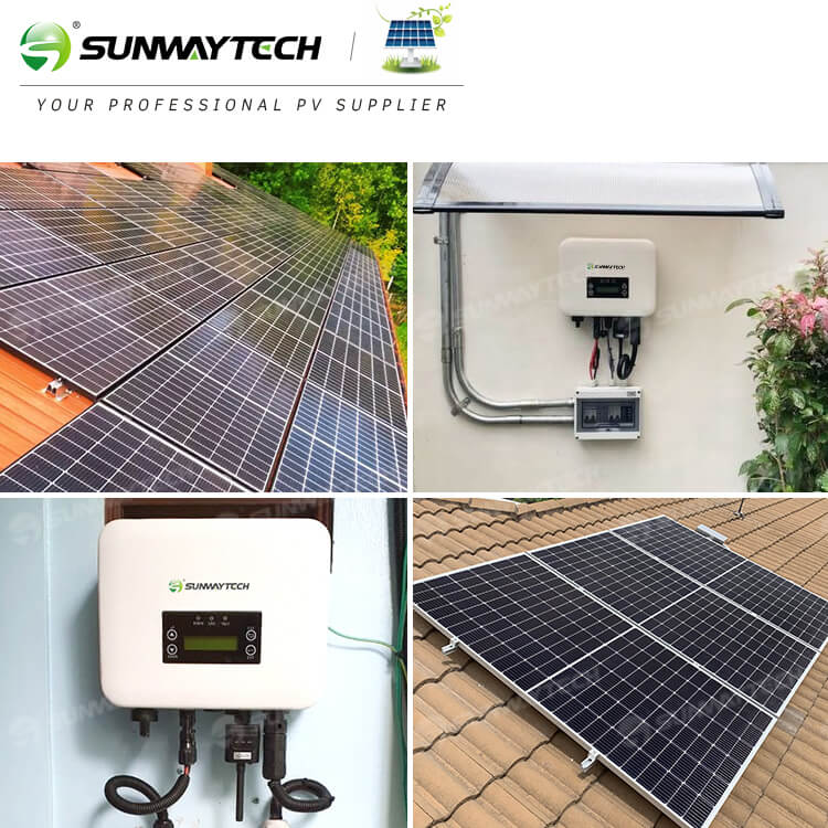 SUNWAY 5-10kW Grid-Tied Solar Kit EU Version