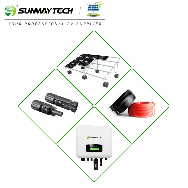 SUNWAY 5-10kW Grid-Tied Solar Kit EU Version