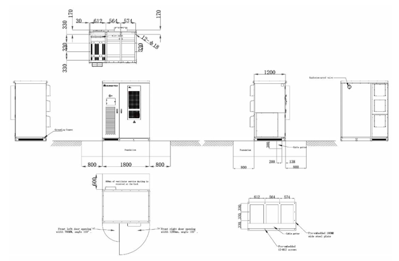 SUNWAY 50KW 100KWH ESS6
