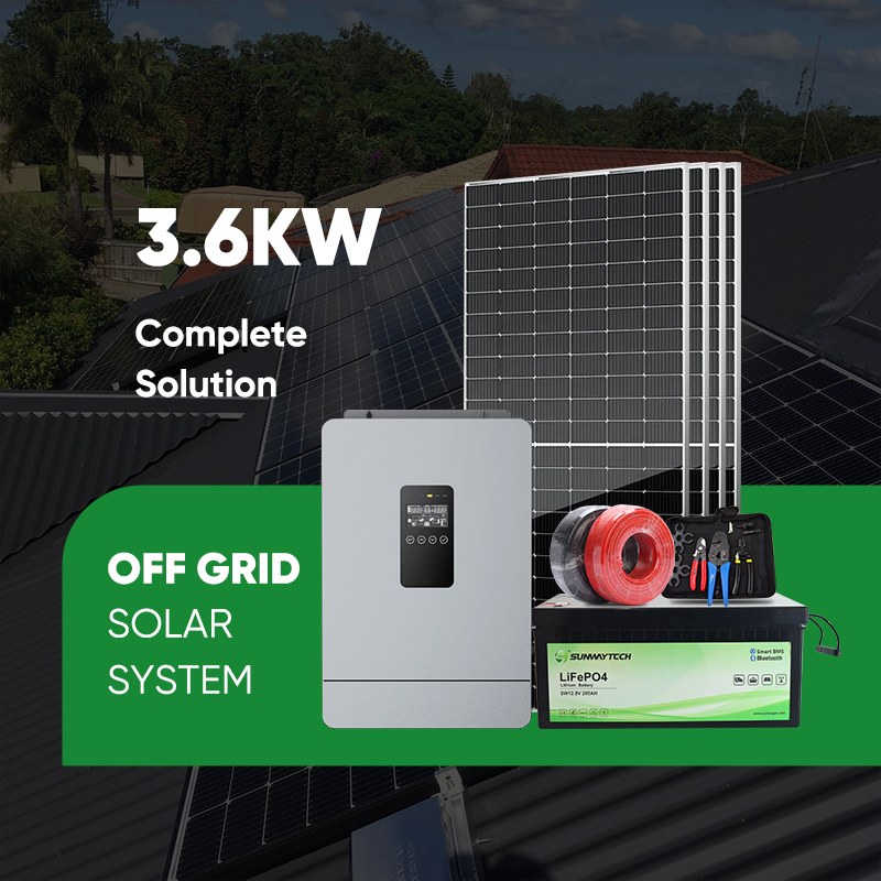 SUNWAY 3600W Off-Grid Solar System