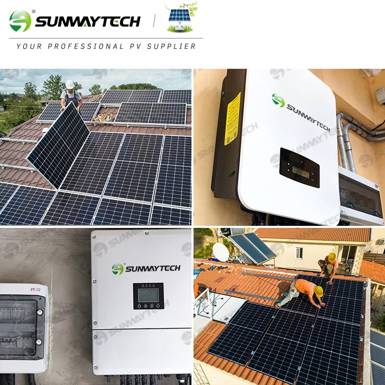 SUNWAY 3kw to 9.6kw ENERGY STORAGE SYSTEM with High Voltage Rack Mounted Lithium Battery