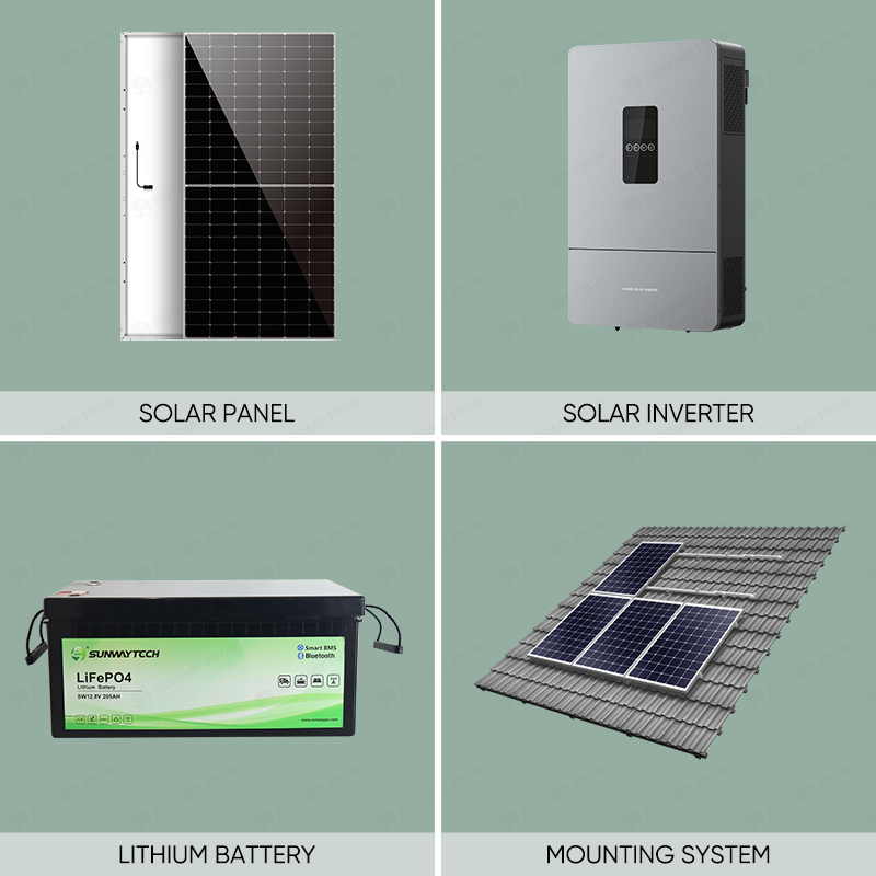 SUNWAY 5000W Off-Grid Solar System