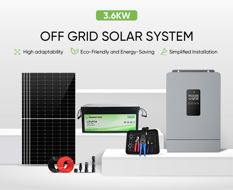 SUNWAY 3600W Off-Grid Solar System