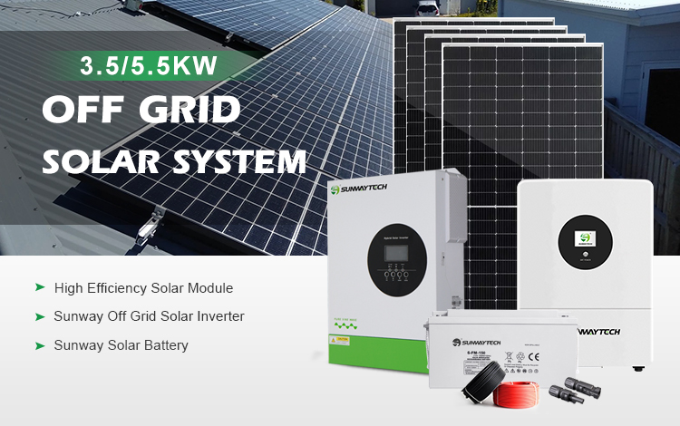 SUNWAY 3.5kw 5.5kw Off-Grid Solar System