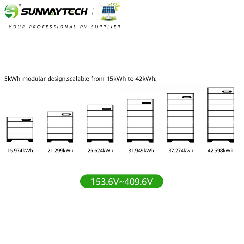 SUNWAY 15-42kWh Stackable High-Voltage ESS