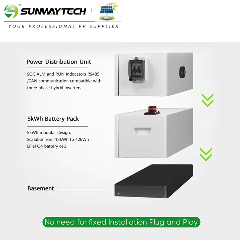 SUNWAY 15-42kWh Stackable High-Voltage ESS