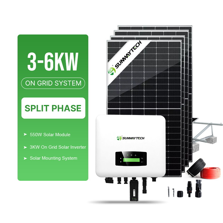 SUNWAY 3-6kW US Split-Phase Solar Kit