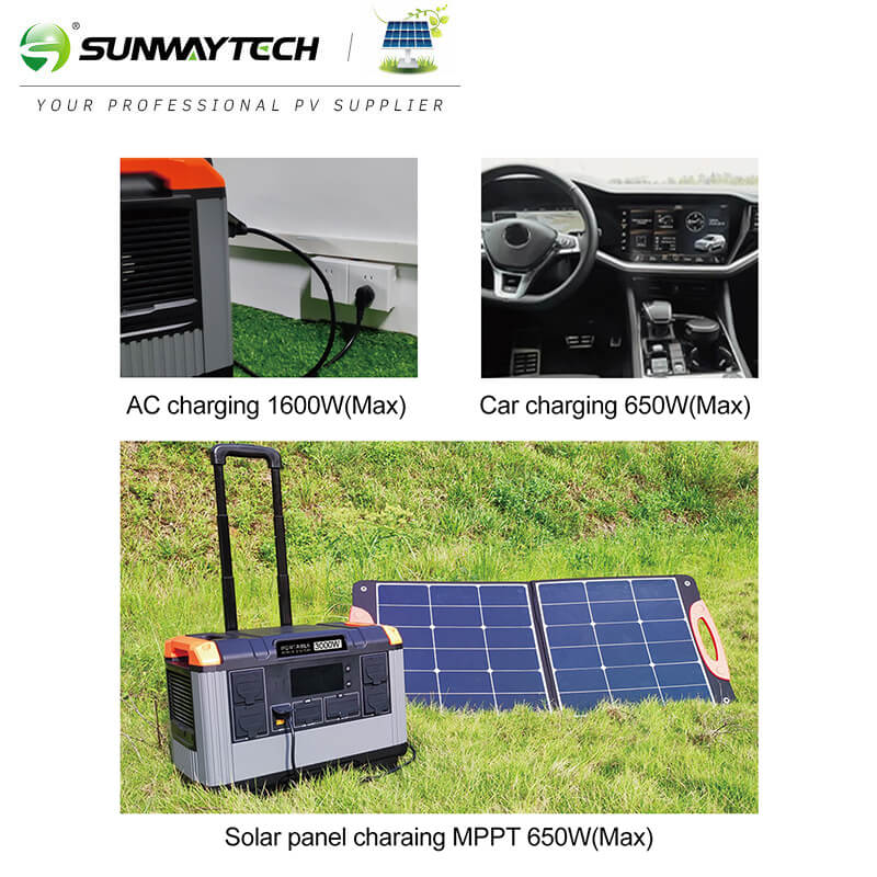 SUNWAY 2.6kWh Mobile AC Power Unit (3000W)