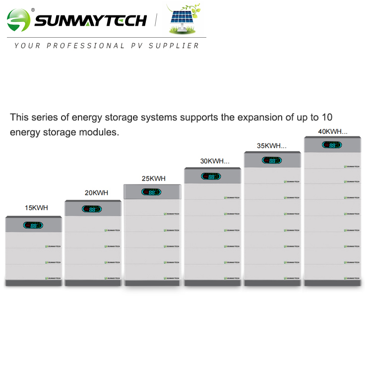 SUNWAY 5-50kWh Stackable High-Voltage ESS