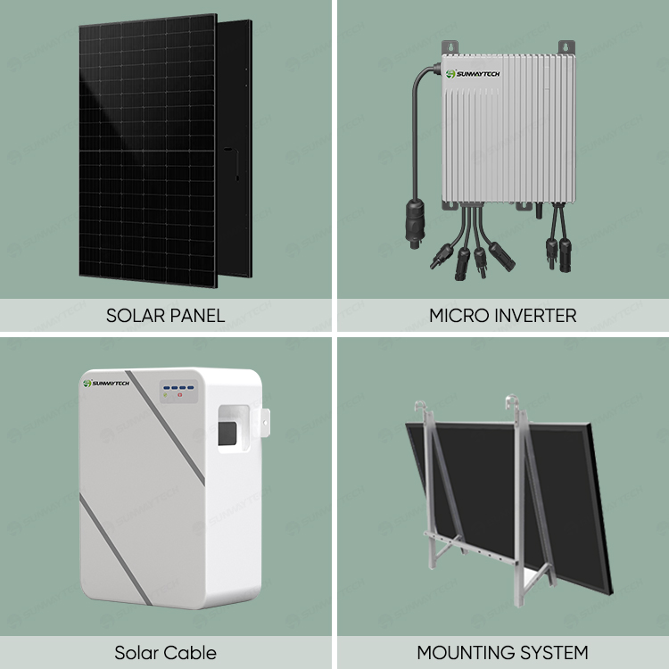 SUNWAY 2.76kWh Balcony Energy Storage 800W