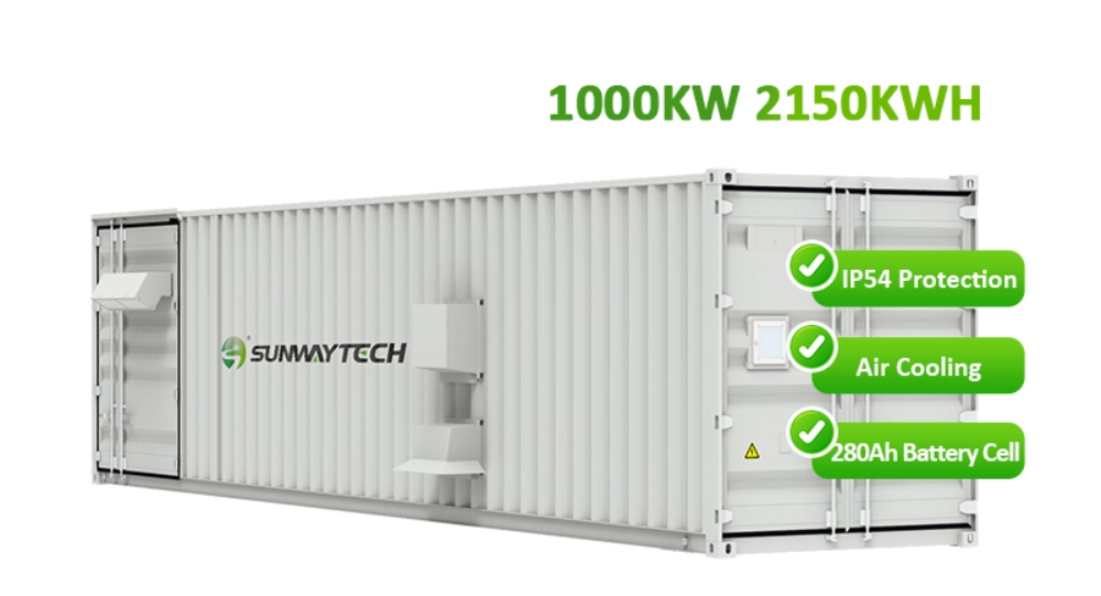 1000kW 2150kWh outdoor cabinet energy storage system