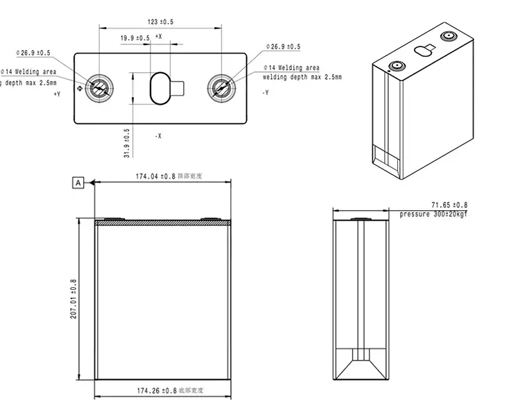 CATL 314Ah LiFePO4 Battery Cell for ESS
