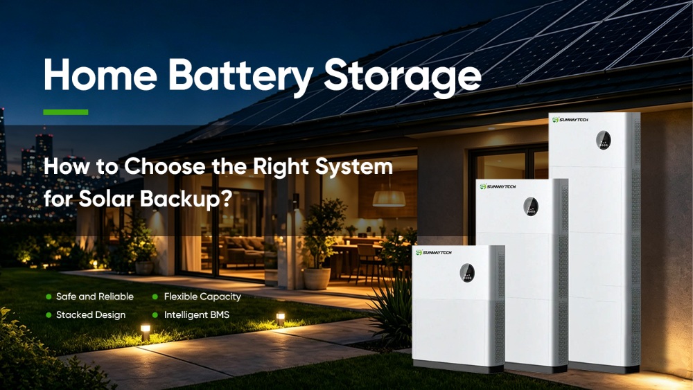 Home Battery Storage in 2026: How to Choose the Right System for Solar Backup