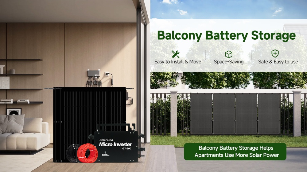 How an 800W Balcony Solar System Helps Apartments Use More Solar Power