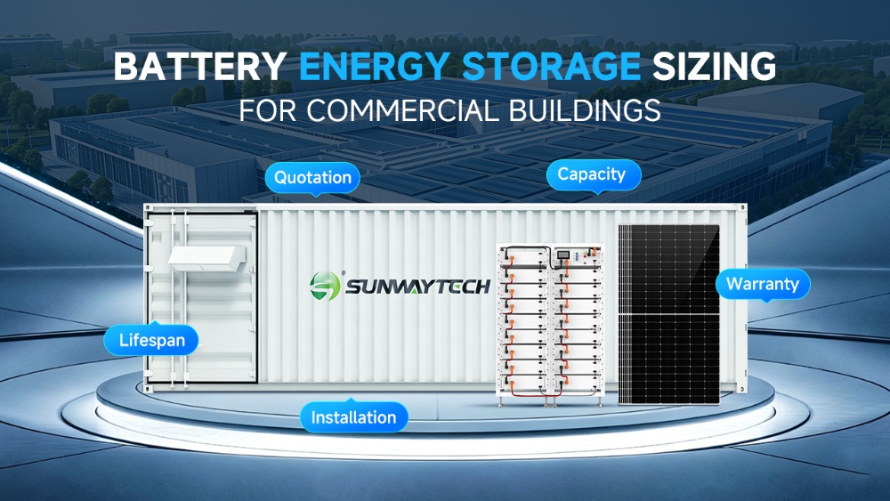 How to size a battery energy storage system for large commercial buildings in 2026