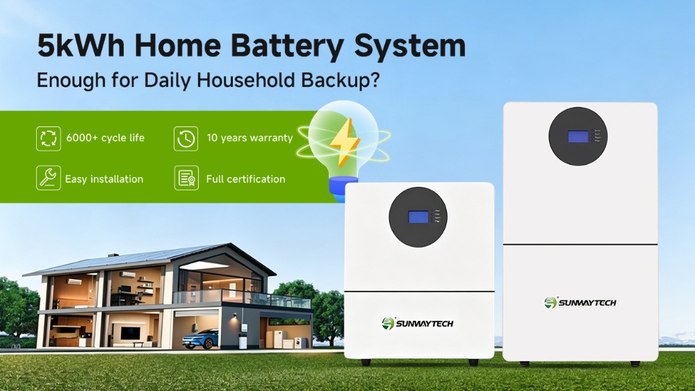 Is a 5kWh Home Battery Enough for Daily Household Backup? Is a 5kWh Home Battery Enough for Daily Household Backup?