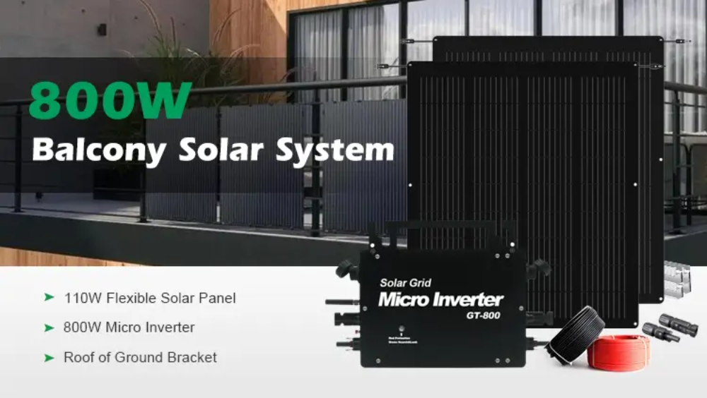 Micro Complete 800W Balcony Solar System
