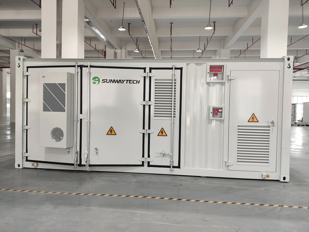 Sunway containerized energy storage system designed for commercial and industrial solar-plus-storage projects