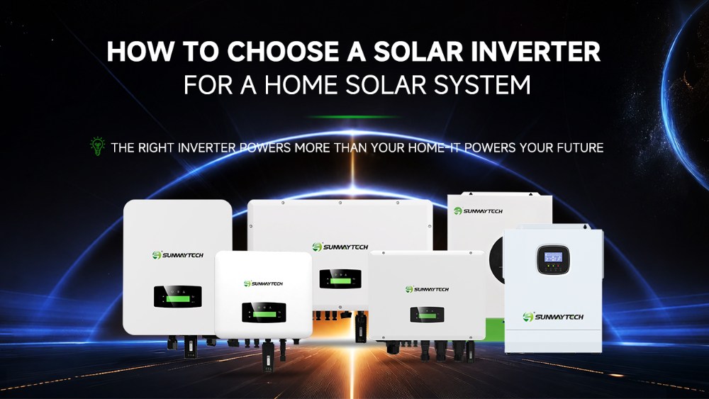 How to Choose a Solar Inverter for a Home Solar System How to Choose a Solar Inverter for a Home Solar System