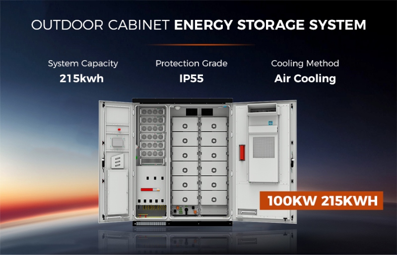 Sunway Intelligent air Cooling 100kW 215kWh ESS