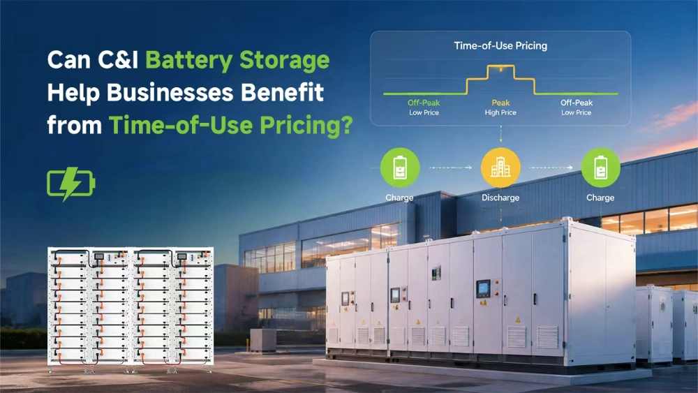 Can C&I Battery Storage Help Businesses Benefit from Time-of-Use Pricing